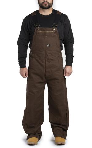 Berne  B1068S  -  Men's Short-Length Acre Unlined Washed Bib Overall