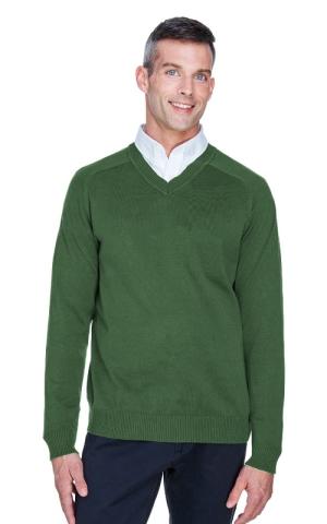 Devon & Jones  D475  -  Men's V-Neck Sweater