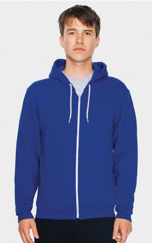 American Apparel F497W - Unisex Flex Fleece Zip Hooded Sweatshirt