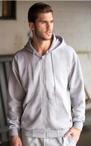 King Fashion KF9017  -  Full Zip Hooded Sweatshirt
