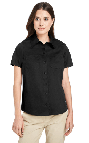 Harriton  M585W  -  Ladies' Advantage IL Short-Sleeve Work Shirt