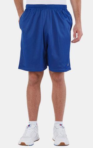 Champion S162 - Polyester Mesh 9" Shorts with Pockets
