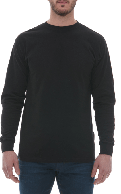 M&O 5520 - Ring-Spun Long Sleeve T-Shirt| Tshirtideal.ca