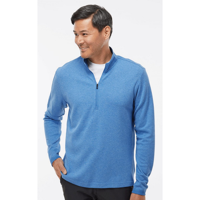 Adidas A554 3 Stripes Quarter Zip Sweater Tshirtideal