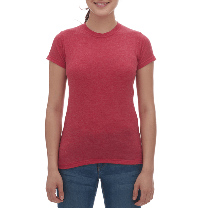 M&O 4810 - Ladies Classic Soft Touch Crew Tee