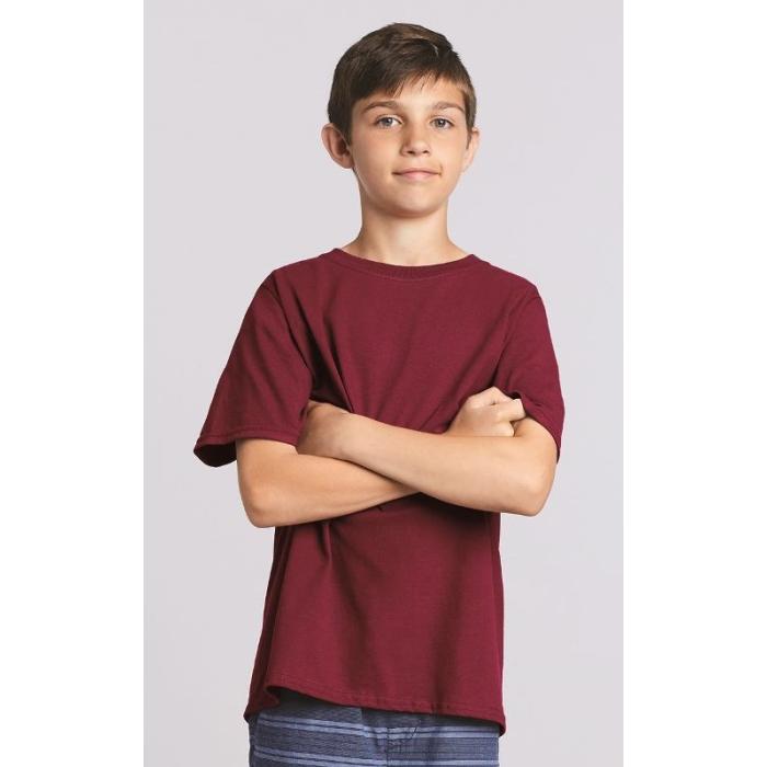 Gildan Unisex T-Shirt - gray, 5t (Toddler) 